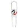 Coq Sportif QQBWJX01 Green Fork, Classic with Marker, Carabiner, Convenient