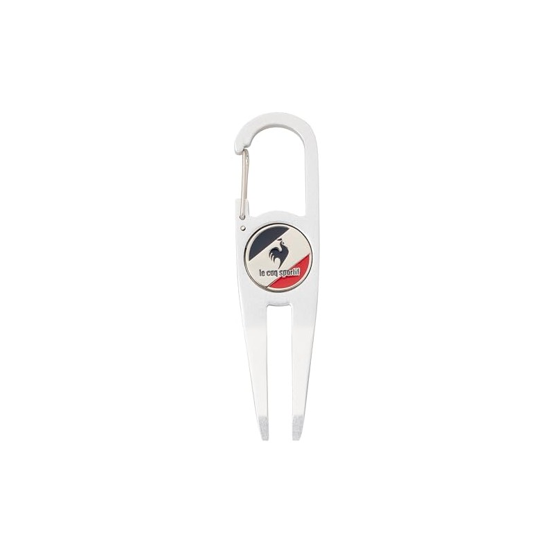 Coq Sportif QQBWJX01 Green Fork, Classic with Marker, Carabiner, Convenient
