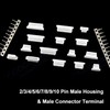 JYCONNECTS JST SH 1.0 mm Plug Kit, 2/3/4/5/6/7/8/9/10-Pin Male Housing