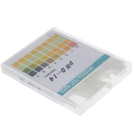 Tiras de PH, Papel de Prueba de PH Preciso Profesional 0-14 Rango Industrial para Laboratorio para Líquidos
