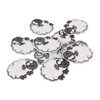 30pcs Cloth Patches Embroidered Iron On Sew On Sheep Shape