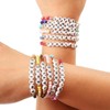 HIVETZ 12pcs Friendship Bracelets,Beaded Bracelets,Bracelets for Girls, Bracelets Friendship Bracelets,Bracelets