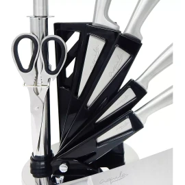 Aquila Cuchillos Con Base 6 Piezas Modelo Astro - Jc3997