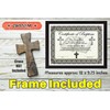 Certificate of Baptism - Custom with Any Name - Frame