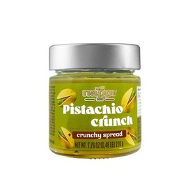 Crunchy Pistachio Butter, 7.5 oz, Sweet Spreadable Pistachio Cream with a Crunch, Pistachio Paste, Nut Butter, Product of Italy, Nappi 1911