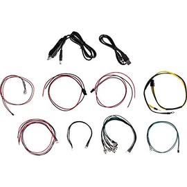 Dayton Audio LBB-5CL DC Charging Power Cables and LED Light Kit for LBB-5 / LBB-5S Battery Board