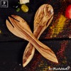 Das Olivenholzbrett® 2-Piece Salad Servers / Serving Cutlery Made of