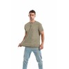 RONOMO Men's Basic V-Neck T-Shirt, Csx Military Green