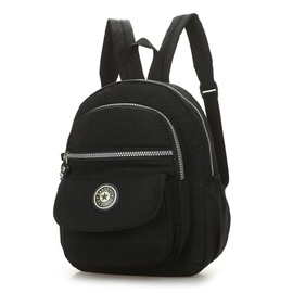 Laneko Mini Nylon Backpacks for Women Small Backpack Purse Lightweight Backpacks Mini Casual Travel Daypack (Small Backpack Purse-B)