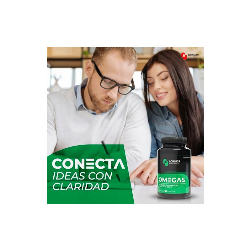Omegas | Omega-3 EPA & DHA | Soporte cardiovascular, cerebral
