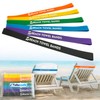 Tailoreadily 6 Pack Towel Bands, Secure Clips Alternative to Keep