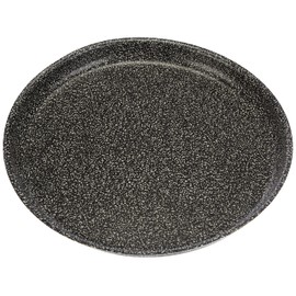 Home Antihaft Stein Runde Pizza Form Cm28 Küchenutensilien, Stein, Anthrazit, 28 cm