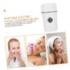 Beavorty Electric Facial Brush Portable Pores Cleansing Scrubber for Deep