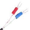 WOWOWO 2m Thermocouple Temperature Sensor Type K 0-600℃ 5*30mm Probe