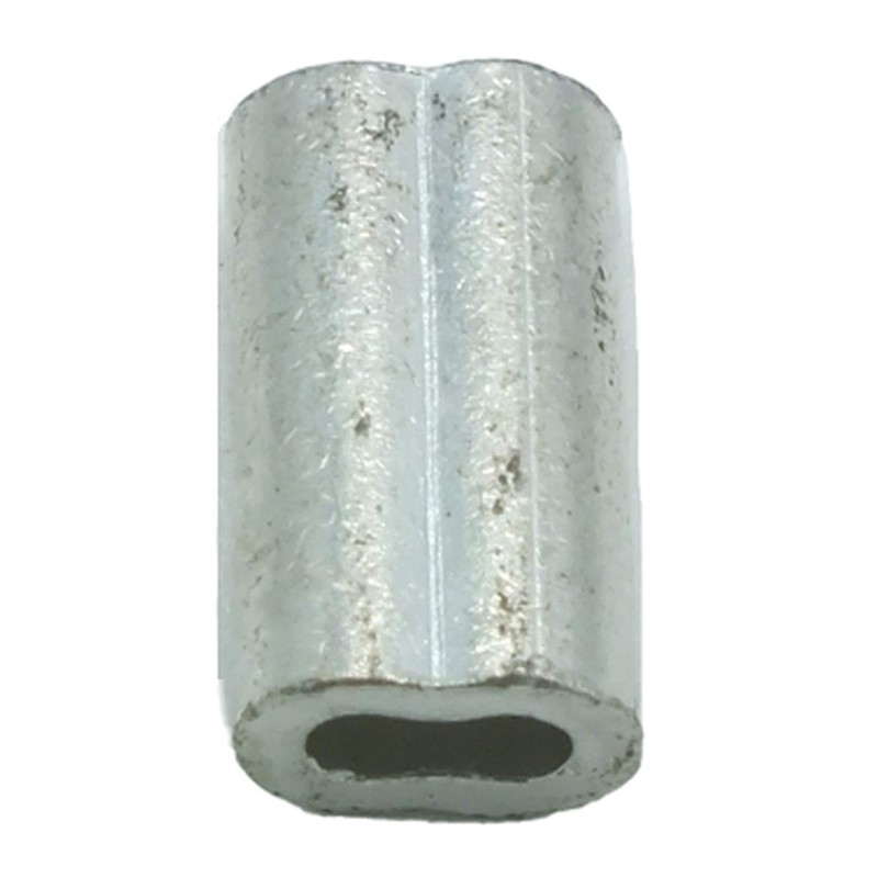 Swage Right MIL-SPEC Tin Plated Copper Swage Sleeves Clip &