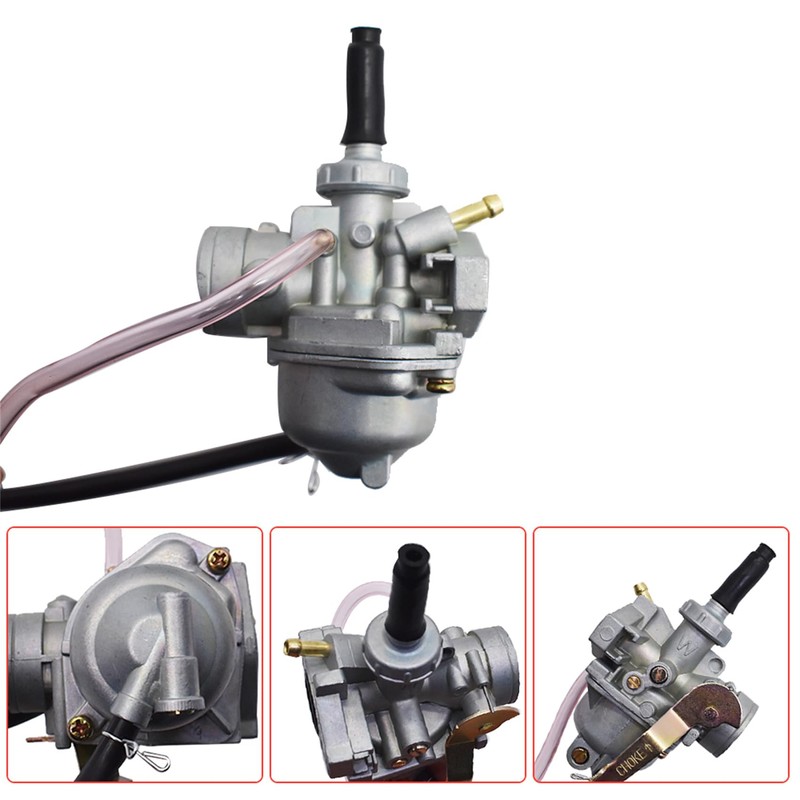 labwork Carburetor and 7/8" Handle Grip Bar and Throttle Cable