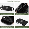 Foot Rest Desk, Comfortable Footrest Desk, with Ergonomic Plastic Cushion
