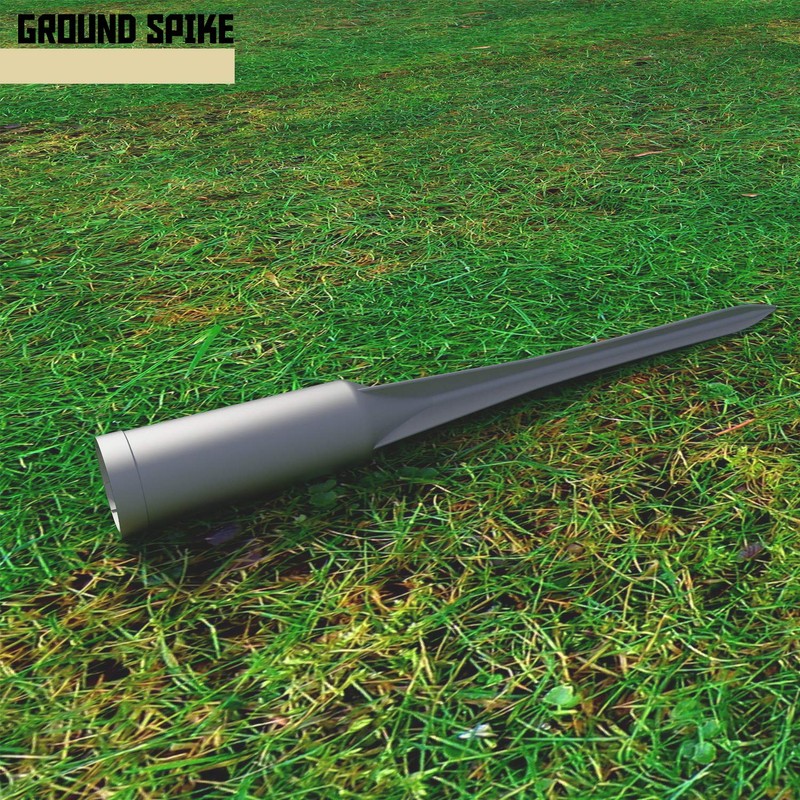 TANG Post Pole Anchor Sleeve Ground Spike Stake Pack of