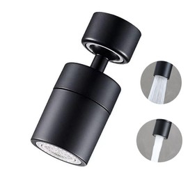 YOXITIXOY Faucet Aerator,360° Swivel Dual-Function Sprayer,80-Degree Big Angle Swivel Faucet Aerator,Faucet Extension Sprayer,Basin Faucet,Kitchen Faucet Aerator Splash Proof Spout,Tap Accessories