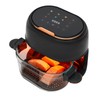 4L Large Glass Air Fryer, Multiple Preset Cooking Mode for