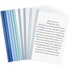 Pack of 10 A4 Documents Files Report Covers with Sliding
