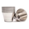 Travessa 6 Moldes Flan Individual De Acero Inoxidable Ramekin 6cm