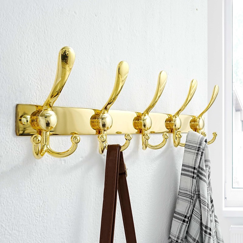 Dseap MaxStrong 2.0 Coat Rack Wall - Ultra Heavy-Duty Stainless