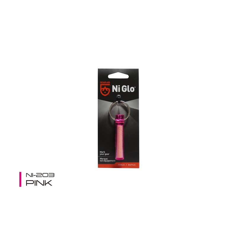 LALPHA GEAR AID Glow in the Dark Key Chain, orange