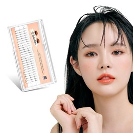 Individual Cluster Type Natural Partial Eyelashes 5 Bundles 10mm Matsuek Self Extension Souten False Eyelashes Long Point Fit