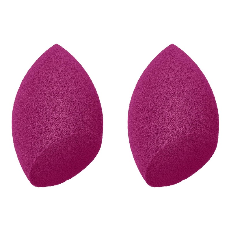 e.l.f. Total Face Sponge Duo, Plush, Multi-Sided & Latex-Free Makeup