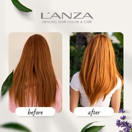 L'ANZA Healing ColorCare Color-Preserving Shampoo, for Color-Treated Hair, Protects and Refreshes Hair color while healing, Sulfate-free Daily Shampoo for Women (10.1 Fl Oz)