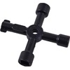 ebuyerfix 4 Way Plumbing Key Meter Box Key Gas Key