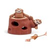 Tobar 35181 Stretchy Sloth and Stump, Mixed