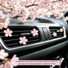 6 Pcs Pink Daisy Car Vent Clip Essential Oil Diffuser
