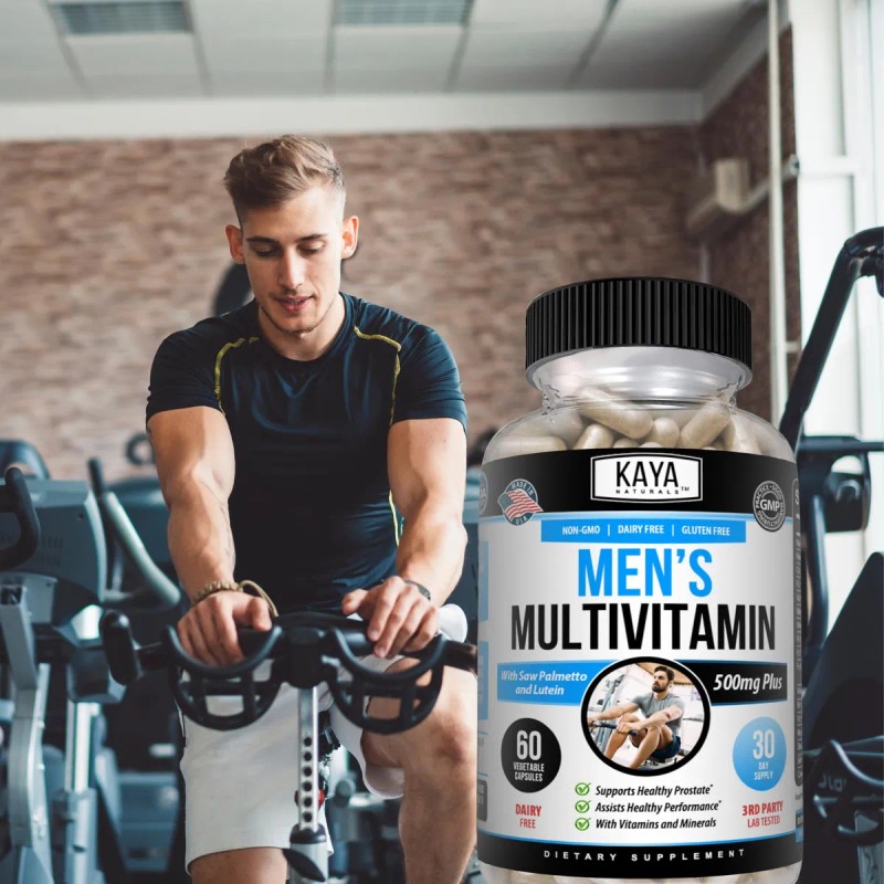 Kaya Naturals Multivitaminas Hombre 60 Cápsulas Veganas