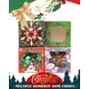 qiqee Christmas Bakery Boxes with Window 52pcs 4x4x2.5 Mini Cookie