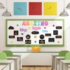 JarThenaAMCS Motivational Bulletin Board Decoration Amazing Things Happen Here Paper
