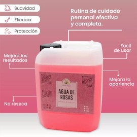 Productos Mart Mexico Agua De Rosas Tónico Facial 20 Litros Tipo De Piel Todo Tipo De Piel  Productos Mart Mexico