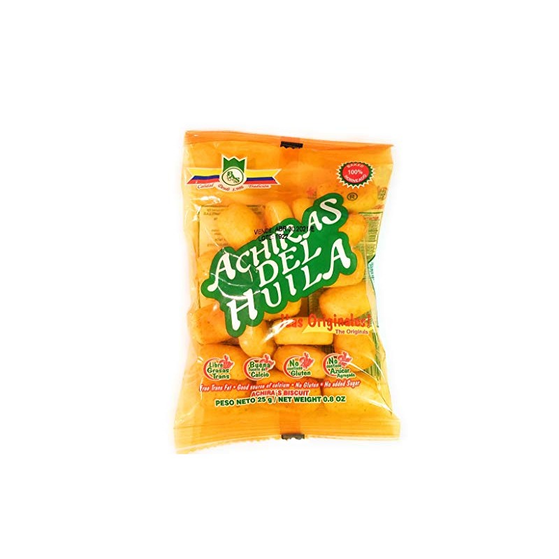 ACHIRAS del Huila, 12 Pack of 25g. 8 oz. Each