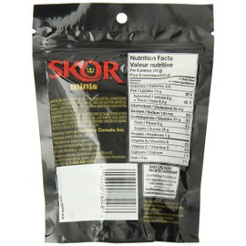 SKOR Chocolate Candy Bars with Buttered Toffee, Minis, 191 Gram