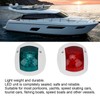 Pair of Signal Lamp Spherical Red Green LED Waterproof Boat