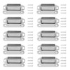 10pcs Household Stainless Steel Strong Magnetic Door Catch Furniture Cabinet