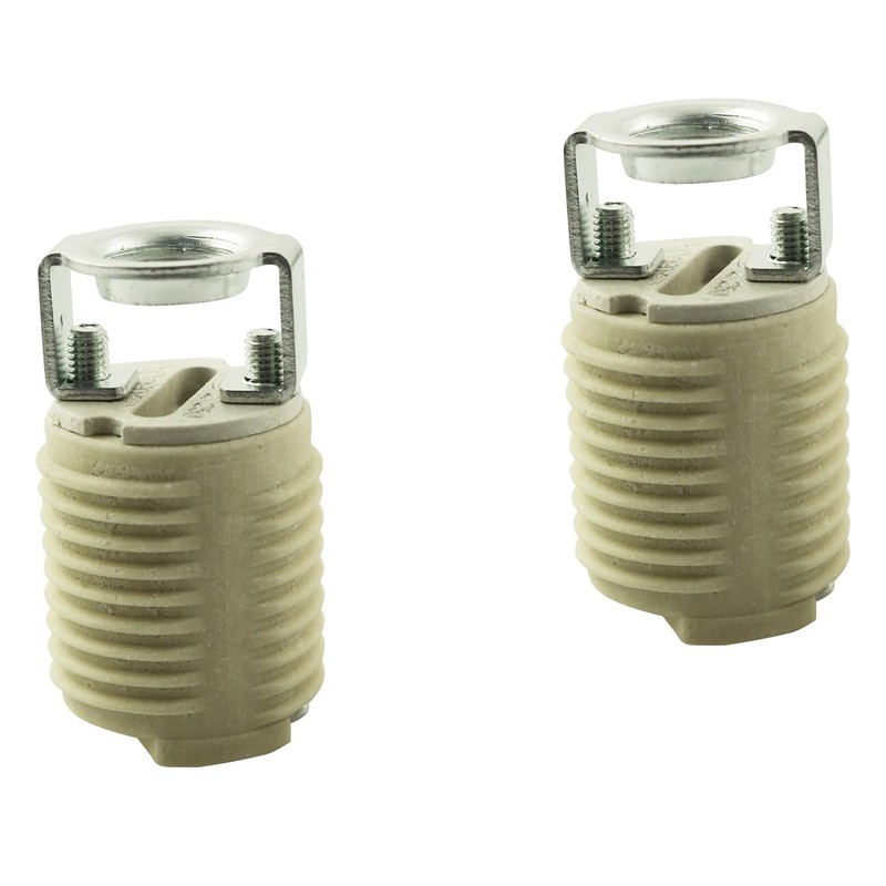 LQ Industrial 4PCS 37x27mm G9 Light Base Socket Kit Metal