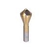 Countersink Deburring Drill Taper, Chamfering Bits HSS for Metal for