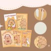 Geluode Capybara Notebooks, A5 Size, 5 Packs in 5 Designs,