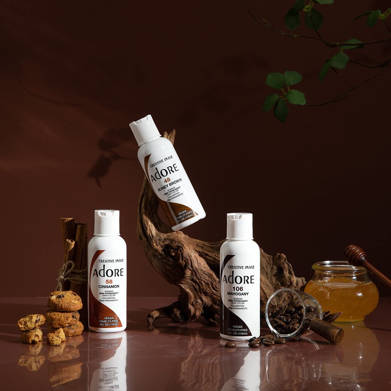 Semi Permanent Hair Colour 78 - Rich Amber
