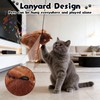 Pureadee Flappy Chase Cat Toy, 2026 New Interactive Chirping Flying