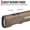 Coast Slayer 1150 Lumen USB-C Rechargeable LED Flashlight with Spot/Flood,