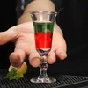 Cordial Glasses,1 OZ Lead-Free Limoncello Glasses, Clear Aperitif Glasses Set