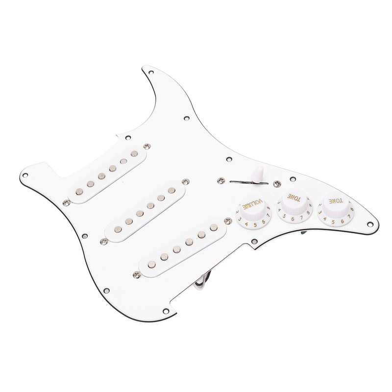 DIY Electric Guitar Kit with Prewired Loaded Pickguard Bridge System